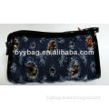 Factory wholesale Jeans Fabric Cosmetic Bag women\'s beauty Makeup multi-function women/lady handbags organizer bag